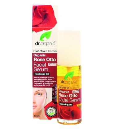 dr.organic Rose Otto Facial Serum 30ml
