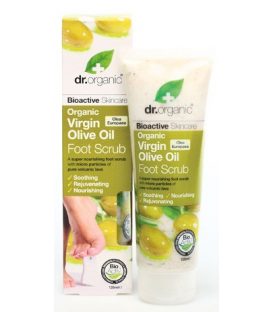 dr.organic Virgine Olive Oil Foot Scrub 125ml