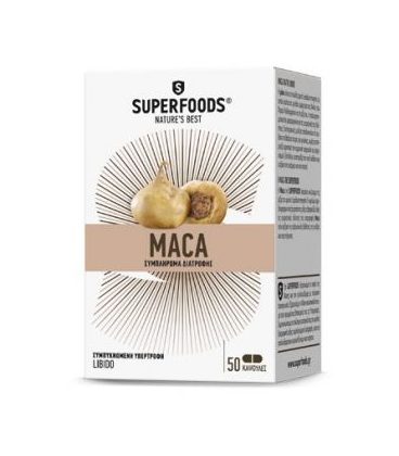 SUPERFOODS MACA 300mg 50caps