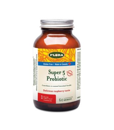 MedMelon Flora Super 5 Probiotic Chewable 60 Lozenges, Μασώμενα Προβιοτικά
