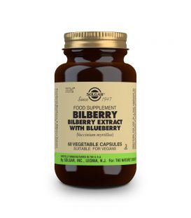 Solgar Bilberry Berry Extract with Blueberry 60 veg.caps