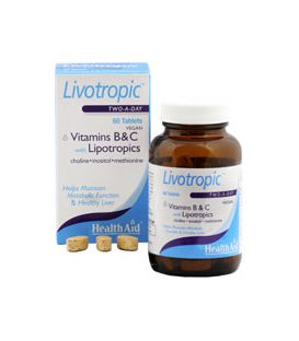 HEALTH AID LIVOTROPIC B & C 60tabs
